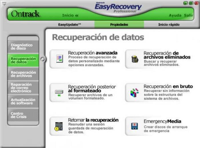 easy recovery essentials cd